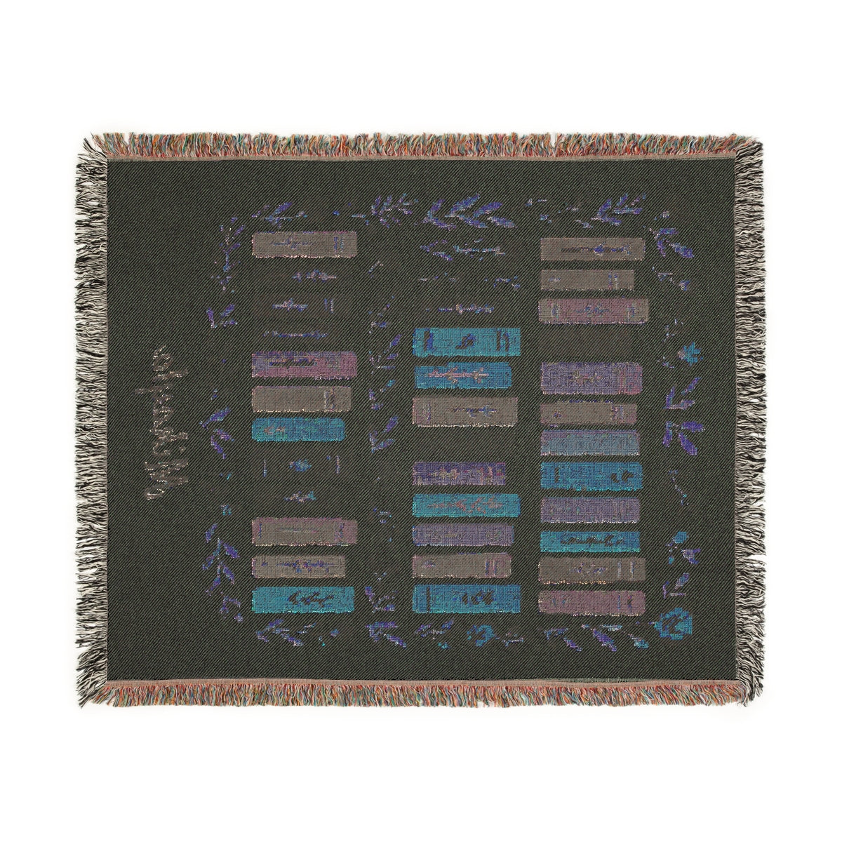 Book lover woven Blanket