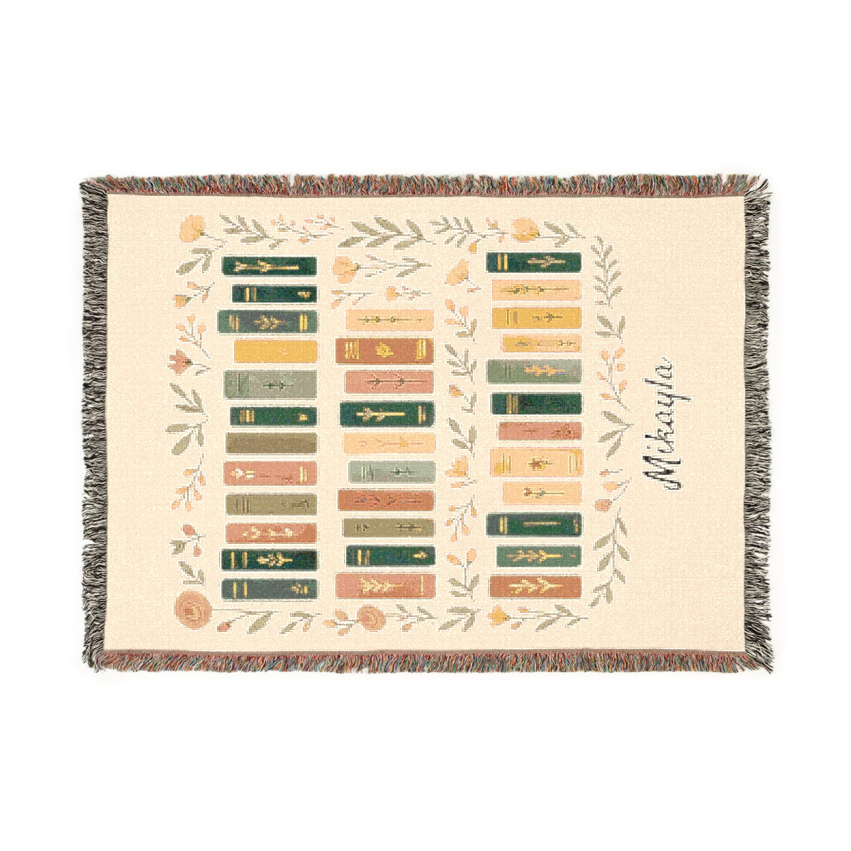 Book lover woven Blanket