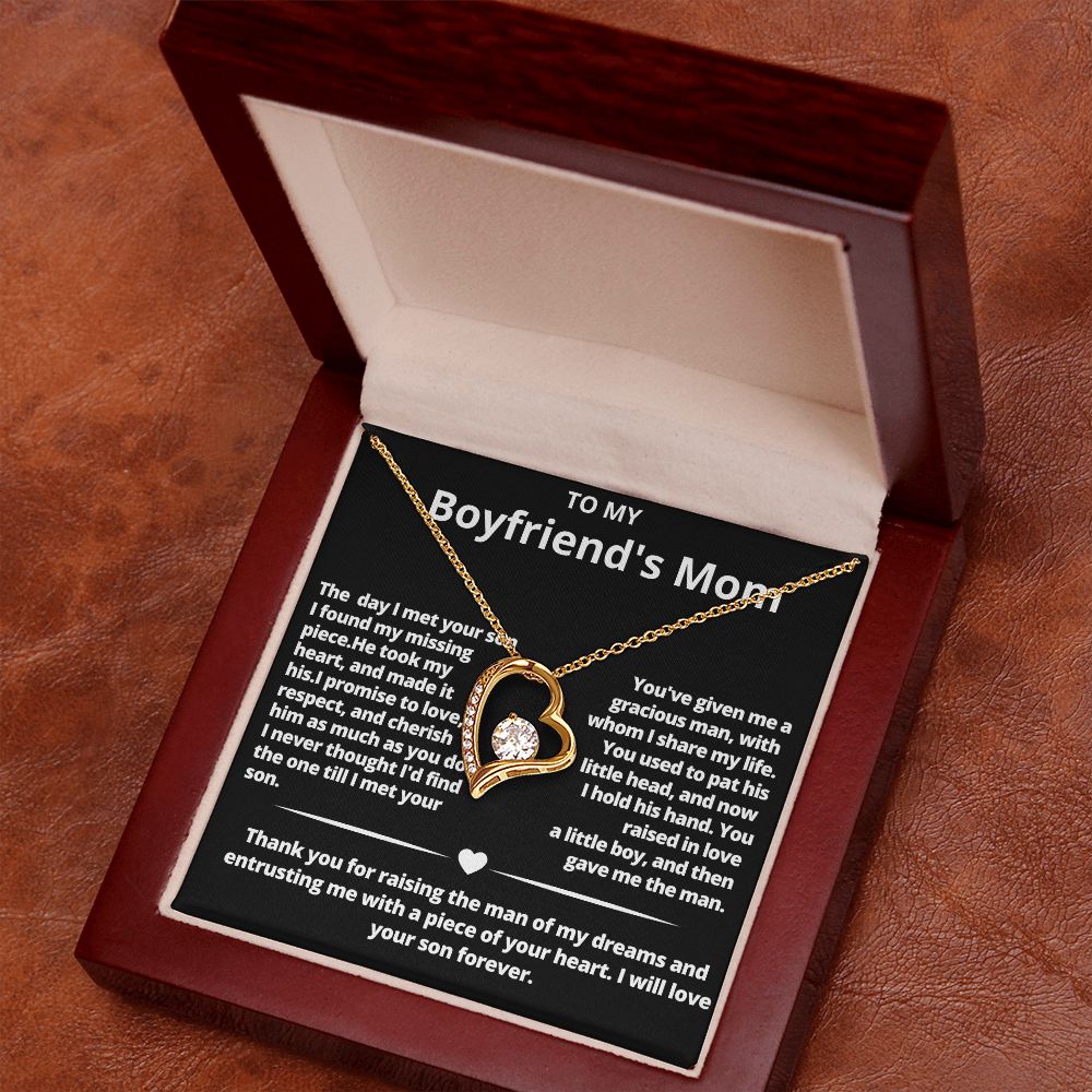 Forever Love Necklace for Boyfriend's Mom