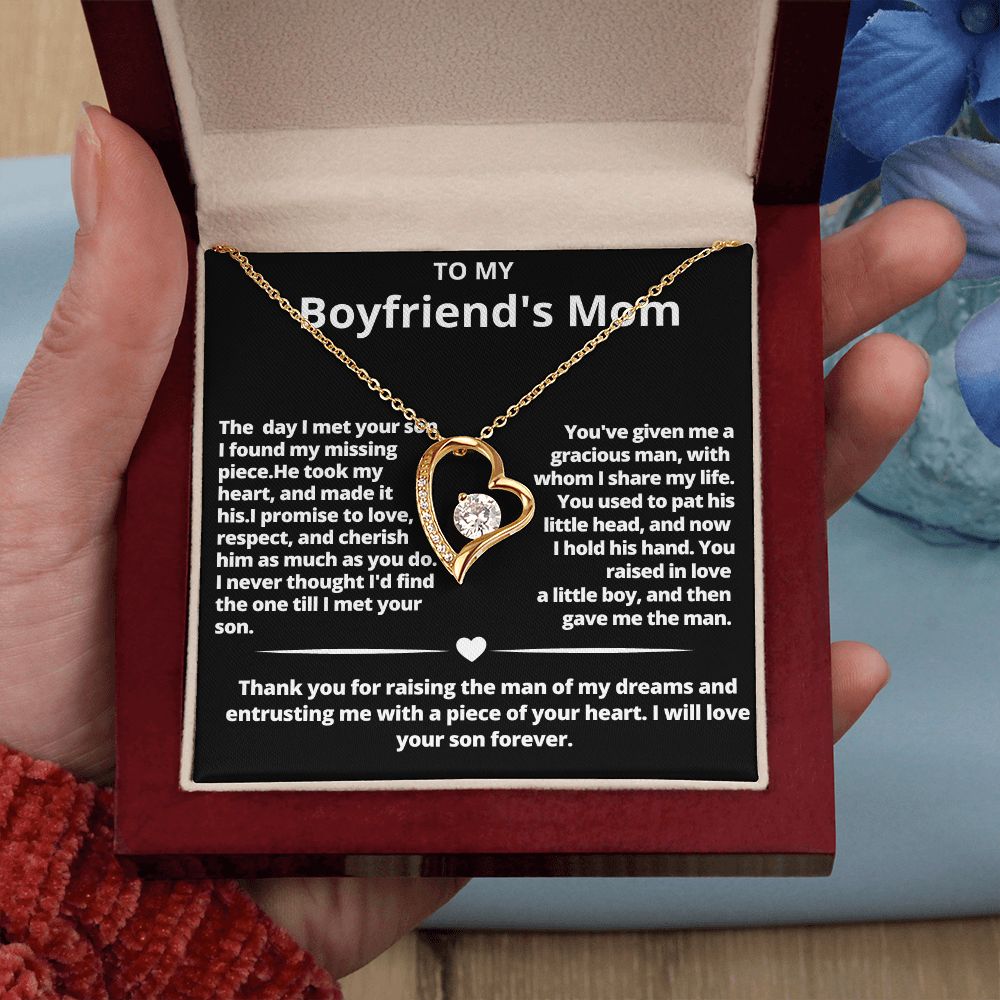 Forever Love Necklace for Boyfriend's Mom