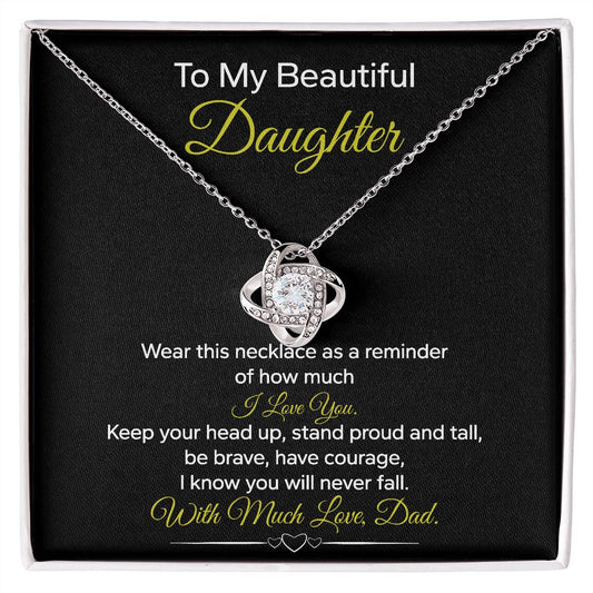 Love Knot Necklace Gifts for Daughters: Show Your Love with Elegance