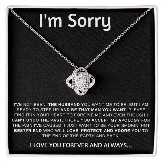 "Heartfelt Apology Necklace Gifts for Wives: Say Sorry with Style"