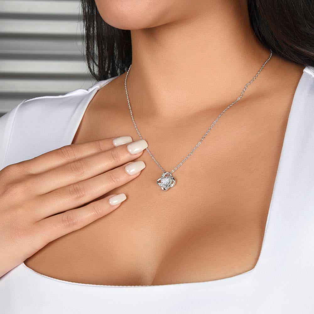 Love Knot Necklace | Granddaughter Gift