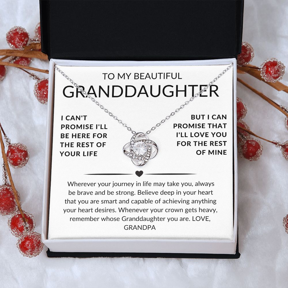 Love Knot Necklace | Granddaughter Gift