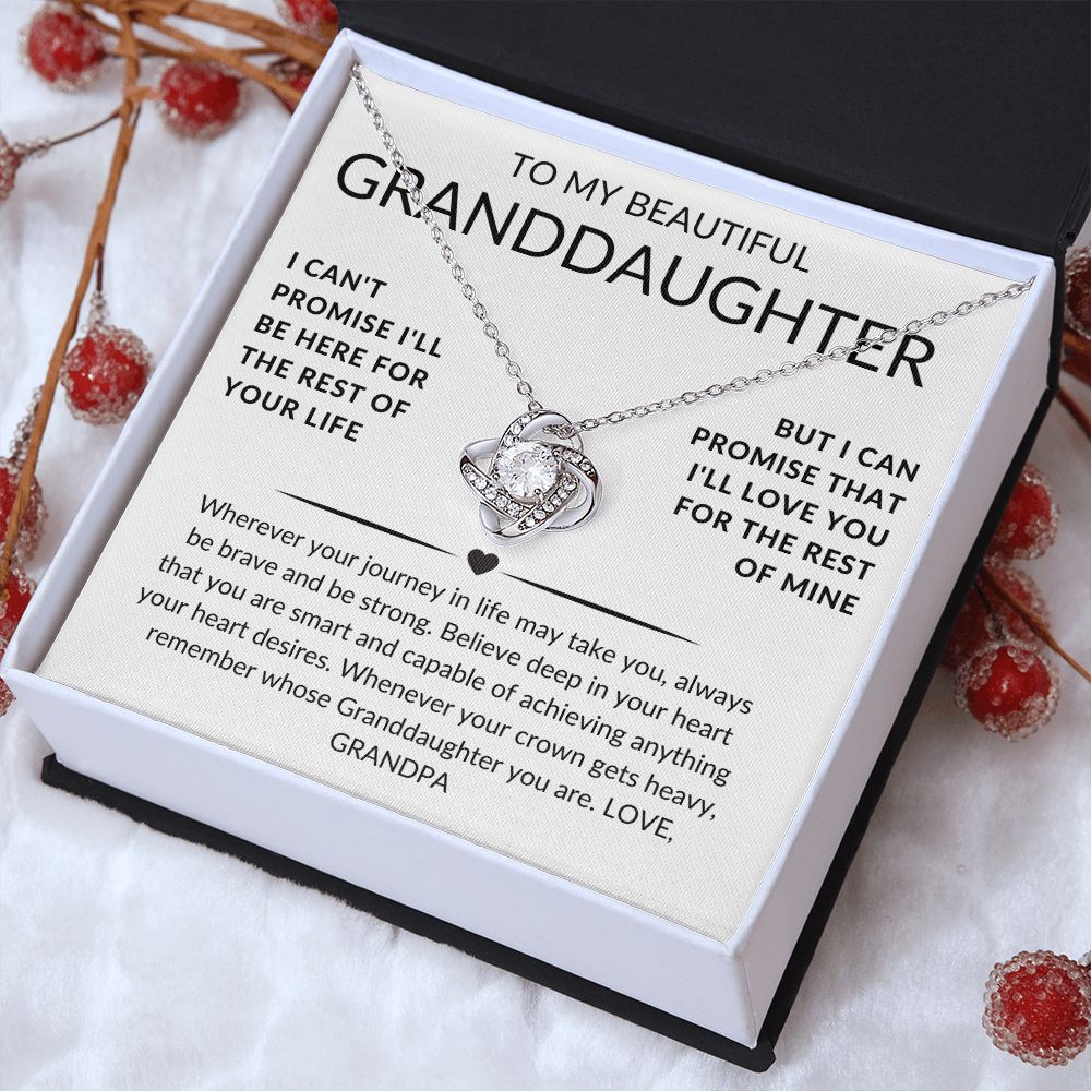 Love Knot Necklace | Granddaughter Gift