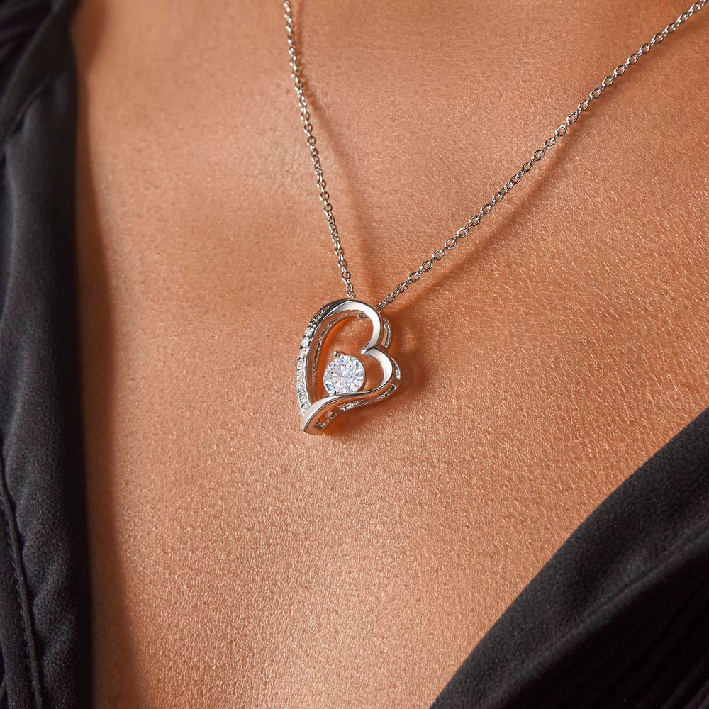 Forever Love Necklace Gift for Boyfriend's Mum