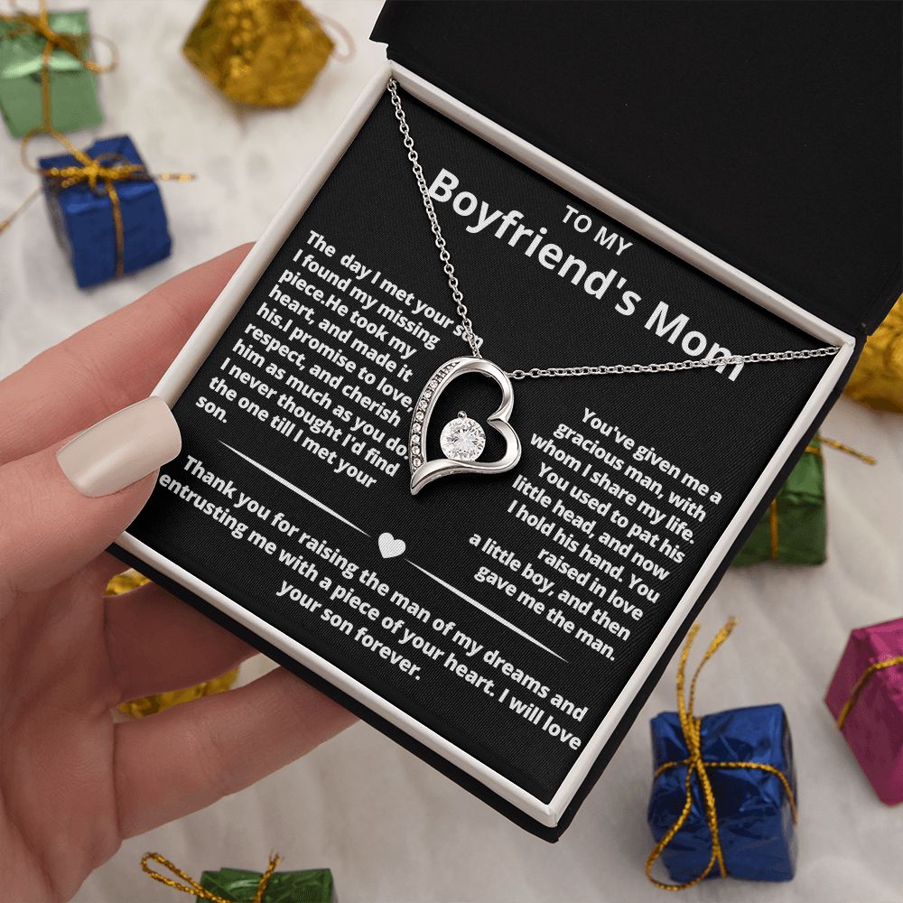 Forever Love Necklace for Boyfriend's Mom