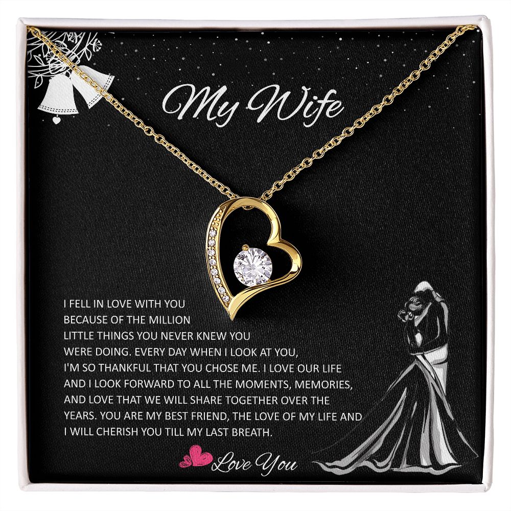 Forever Love Necklace, Gift to Wife