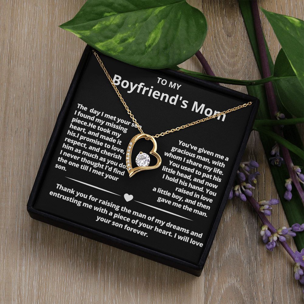 Forever Love Necklace for Boyfriend's Mom