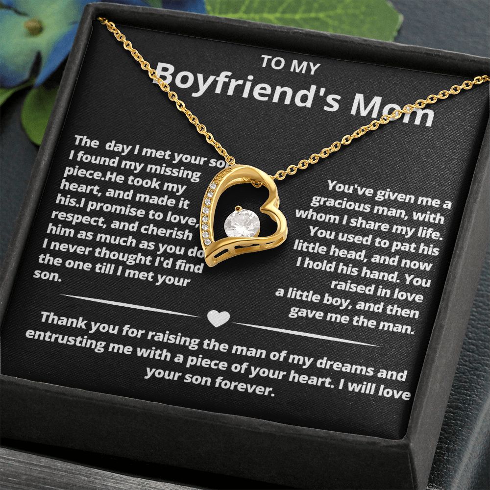 Forever Love Necklace for Boyfriend's Mom